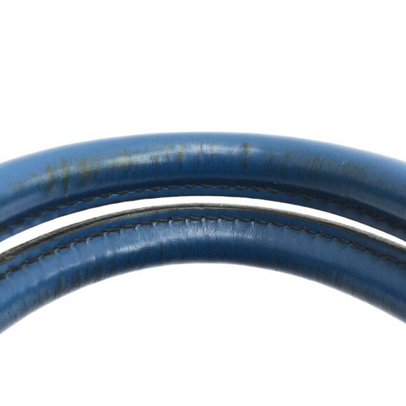 100% Authentic LOUIS VUITTON Speedy 30 Toledo Blue Epi Handbag - Picture 14 of 15